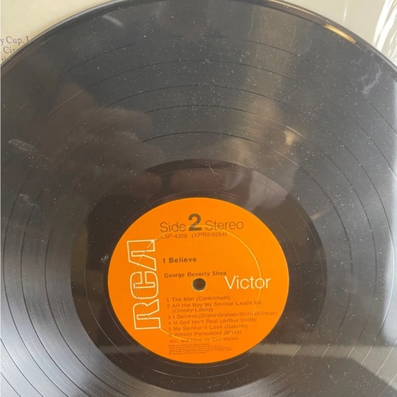 George Beverly Shea I Believe vinyl lp - Picture 4 of 6